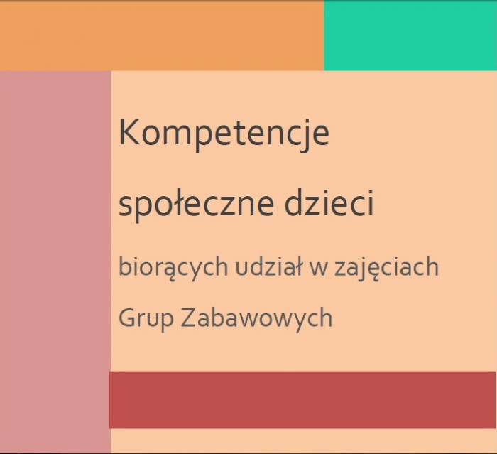 Grupy Zabawowe - raport z badań